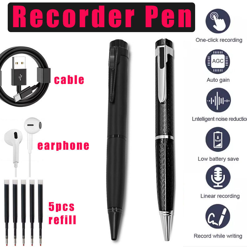 Metronome Digital - Digitale Voice Recorder Pen 128GB Draagbare
