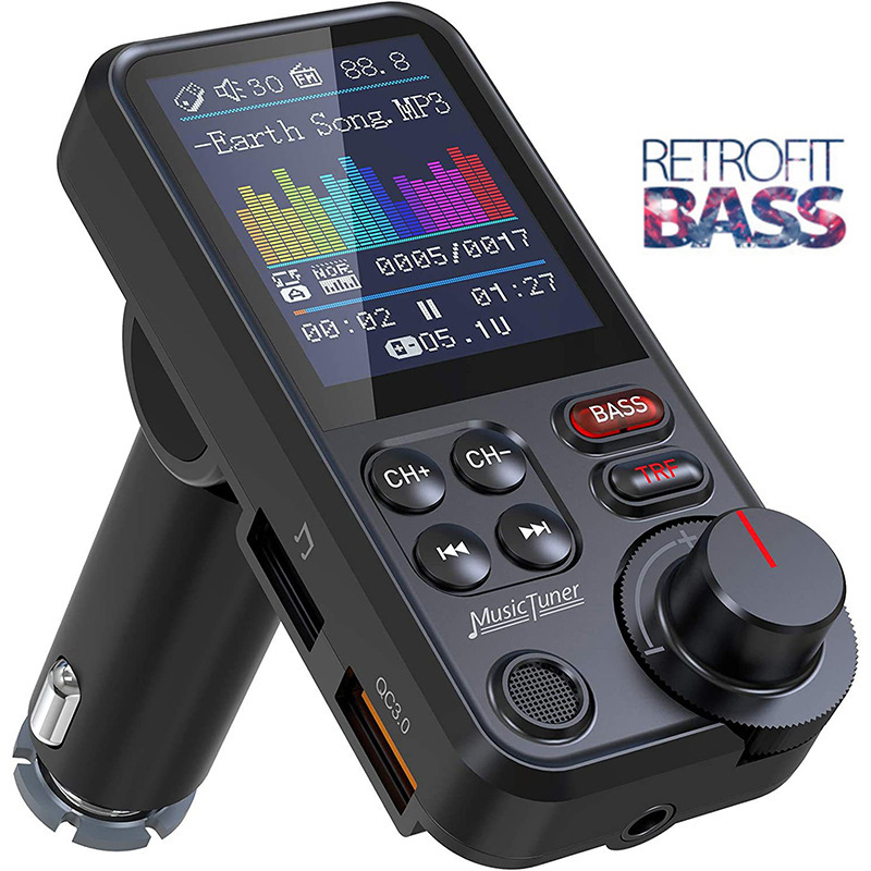 Audio Music Videos - Bluetooth-Compatibele Auto Draadloze Fm-Zender Radio Adapter