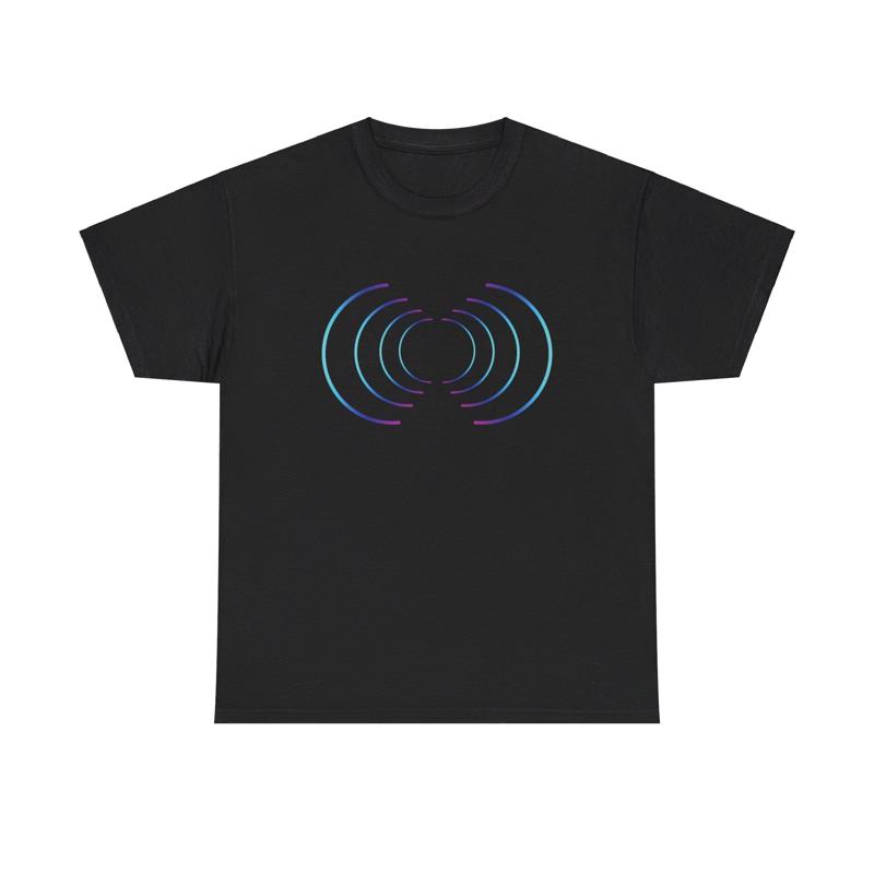 Audio Music Wave - Golffrequentie grafisch T-shirt coole abstracte equalizer