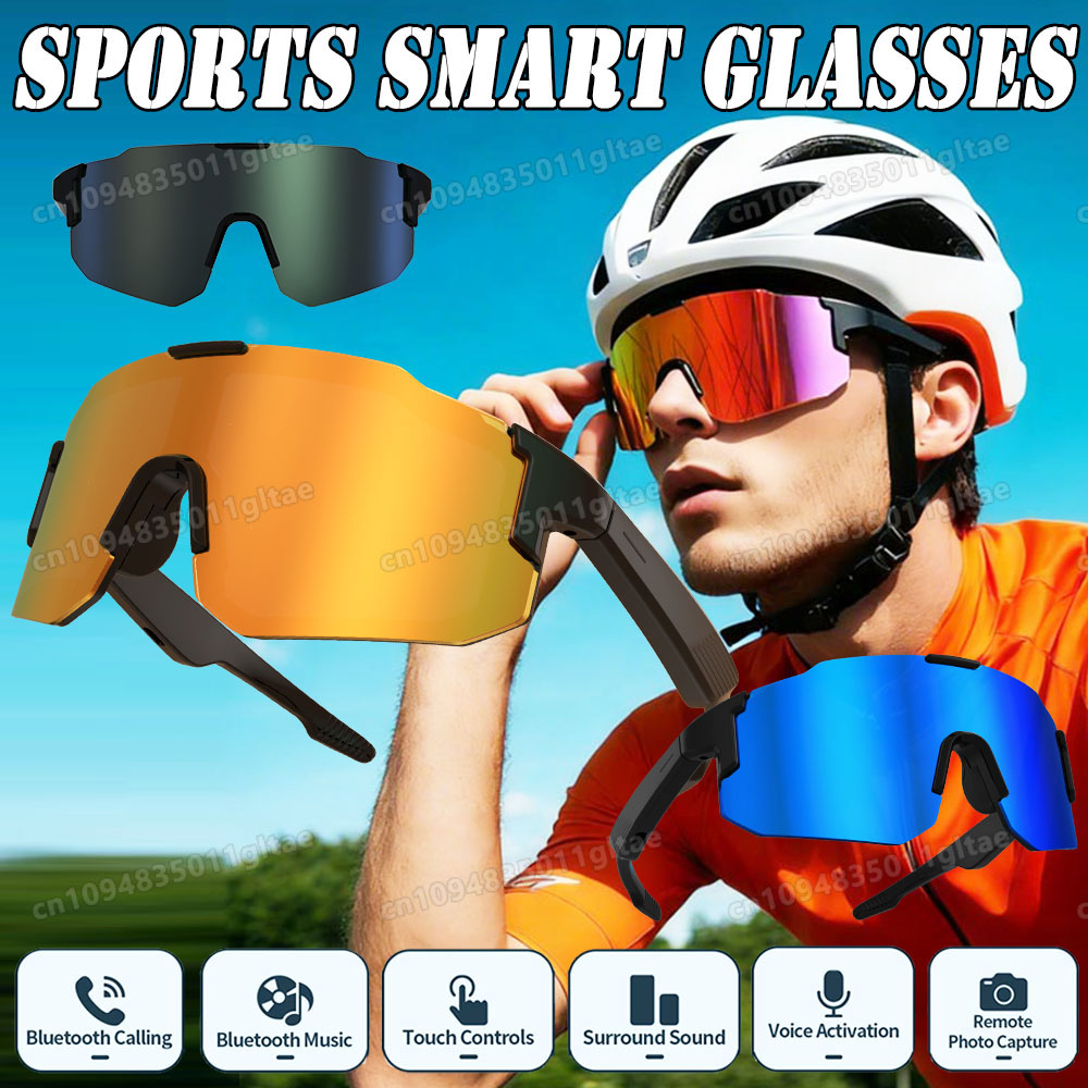 Audio Music Videos - Fietsen Slimme bril Camera Bluetooth-oproep Anti-shake