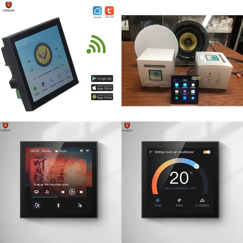 Audio Music Hub - Alexa App Afstandsbediening Muziek 4 Inch