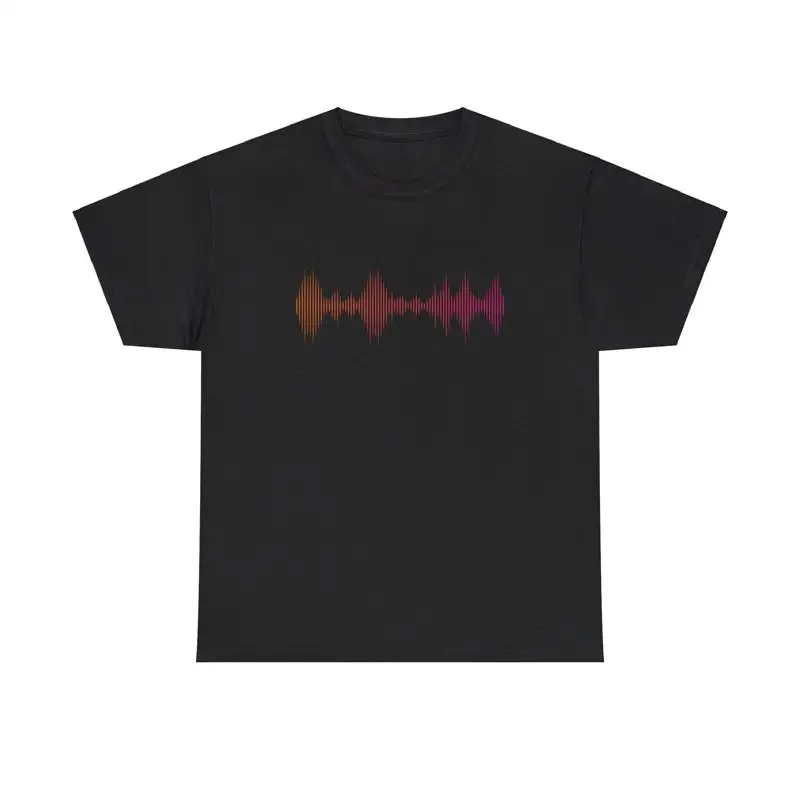 Audio Vibes Music - Soundwave Vibes T-shirt, cool, minimalistisch, audio,