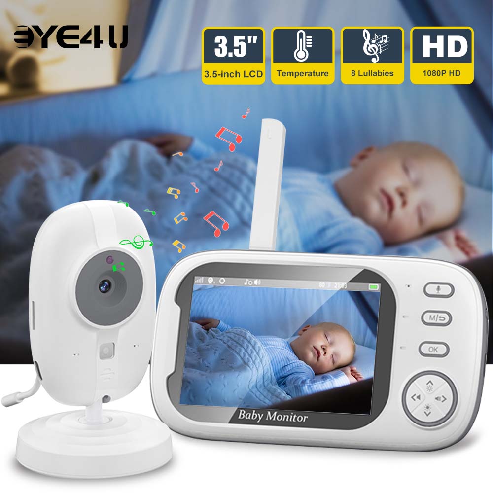 Audio Music Videos - 3.5'' Video Babyfoon 2.4G Moeder Kinderen