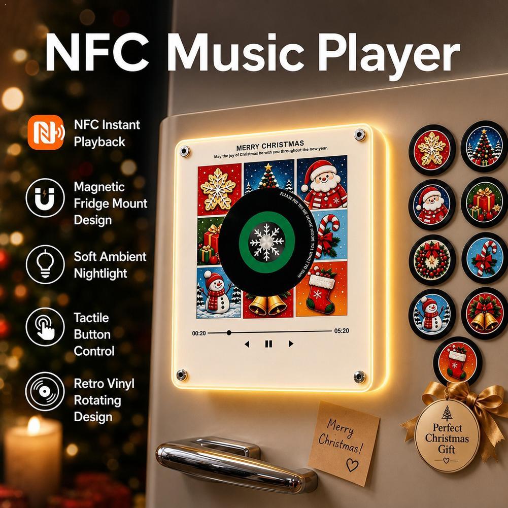 Audio Music Hub - Kerst NFC-muziekspeler, een creatief cadeau, 9