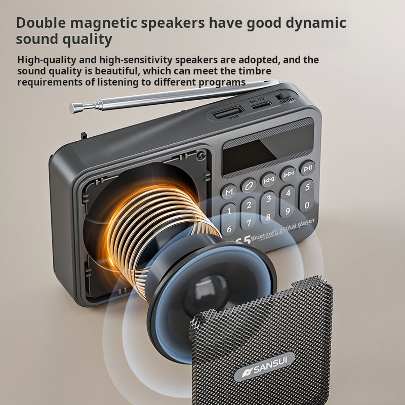 Shanshui F65 Draagbare FM-radi - Metronome Digital recensie en prijs