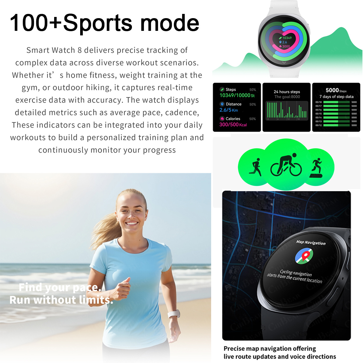 2026 Nieuwe Horloges 8 Mini GP - Audio Music Light recensie en prijs