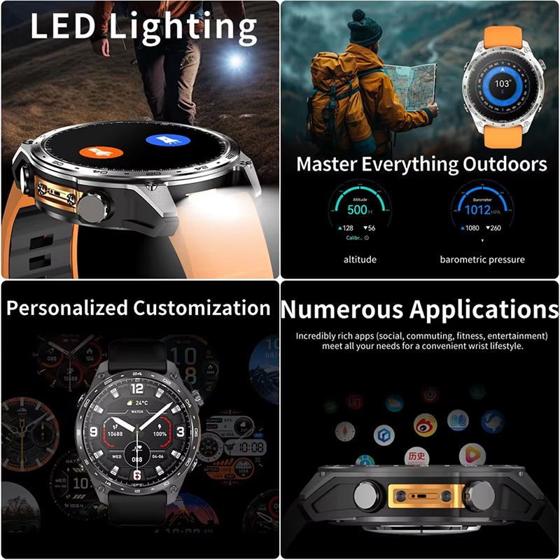 2026 Nieuwe Mannen Smart Horlo - Audio Music Light recensie en prijs