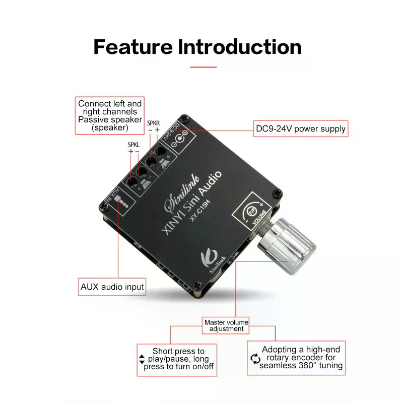 2*20W Bluetooth 5.0 Eindverste - Audio Music Player App recensie en prijs