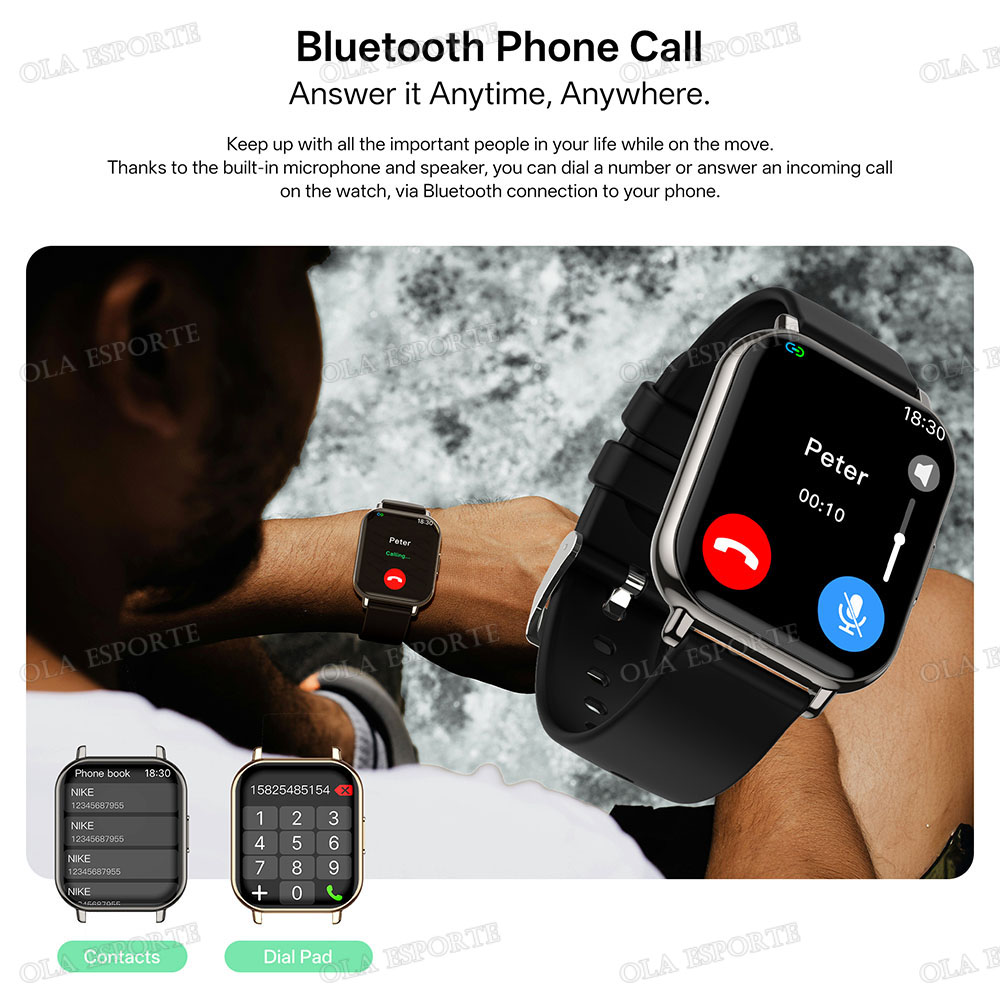 Nieuw Smartwatch 1.83'' Waterd - Audio Music Light recensie en prijs