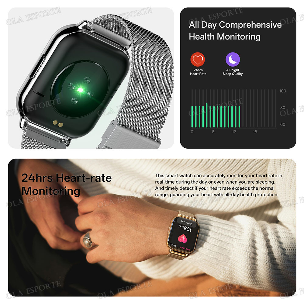 Nieuw Smartwatch 1.83'' Waterd - Audio Music Light recensie en prijs