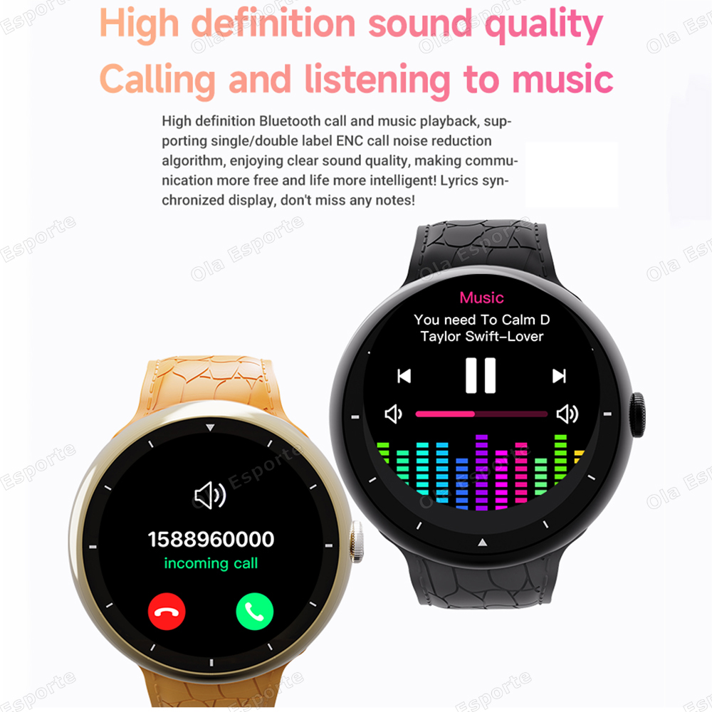 2025 Nieuwe Smart Watch Heren  - Audio Music Light recensie en prijs