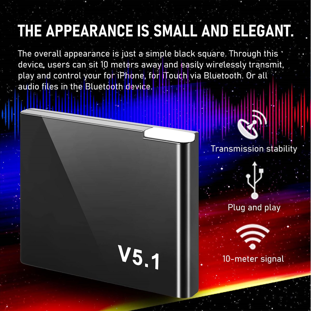 I-WAVE 30-pins Bluetooth 5.1 a - Audio Music Wave recensie en prijs