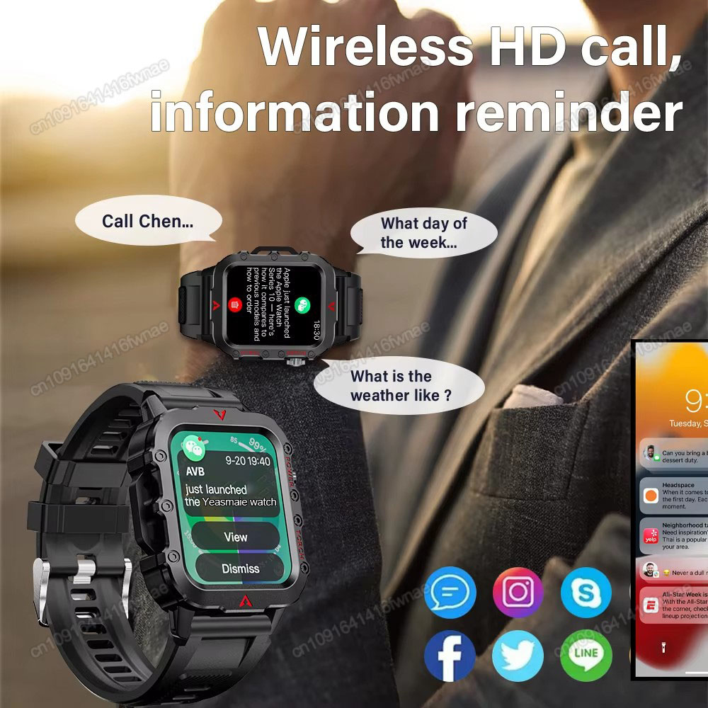 Nieuw Smartwatch voor Heren me - Audio Music Light recensie en prijs
