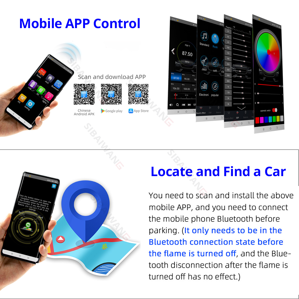 1-DIN autoradio MP3 Bluetooth  - Audio Music Player App recensie en prijs