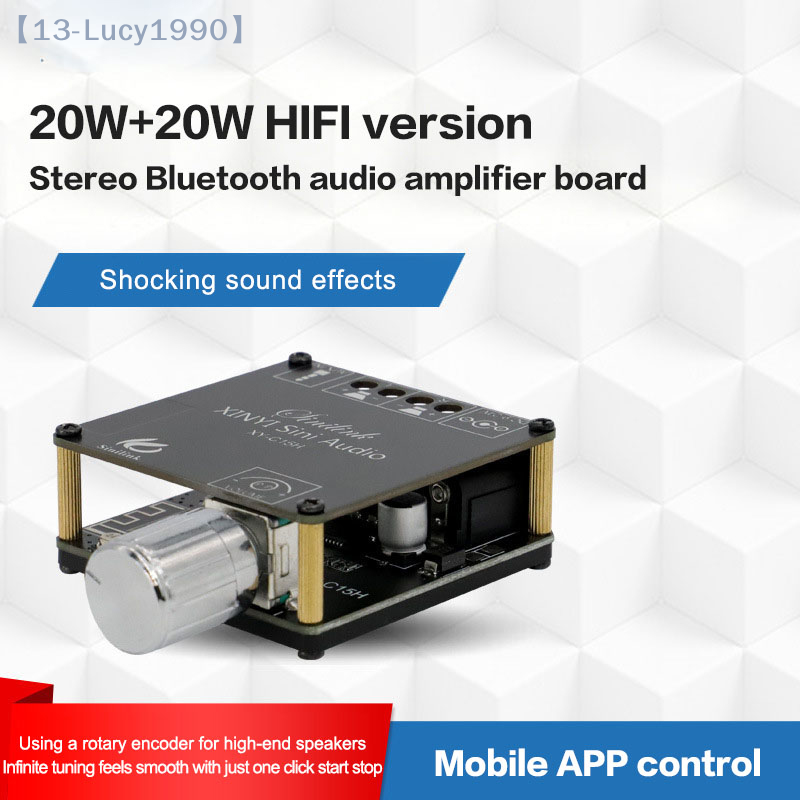 2*20W Bluetooth 5.0 Eindverste - Audio Music Player App recensie en prijs