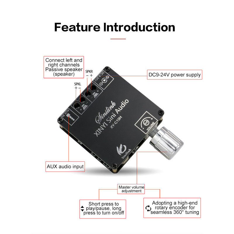 2*20W Bluetooth 5.0 Eindverste - Audio Music Player App recensie en prijs