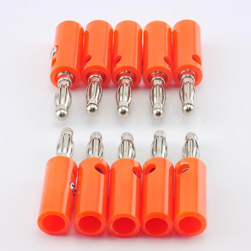 1/10 stuks 4mm banaanpluggen c - Audio Music Videos recensie en prijs