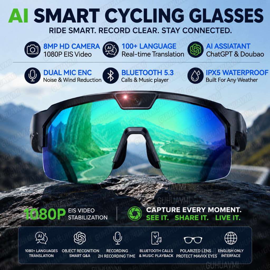 2026 Upgrade Smart Glasses met - Audio Music To Video Ai recensie en prijs