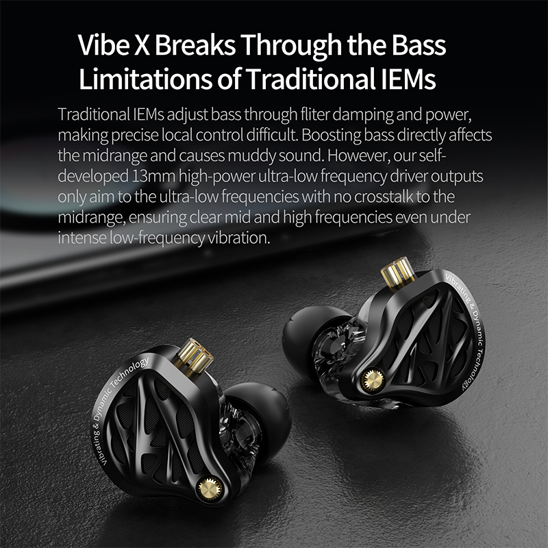 KZ NEW Vibe X Lage Frequentie  - Audio Vibes Music recensie en prijs