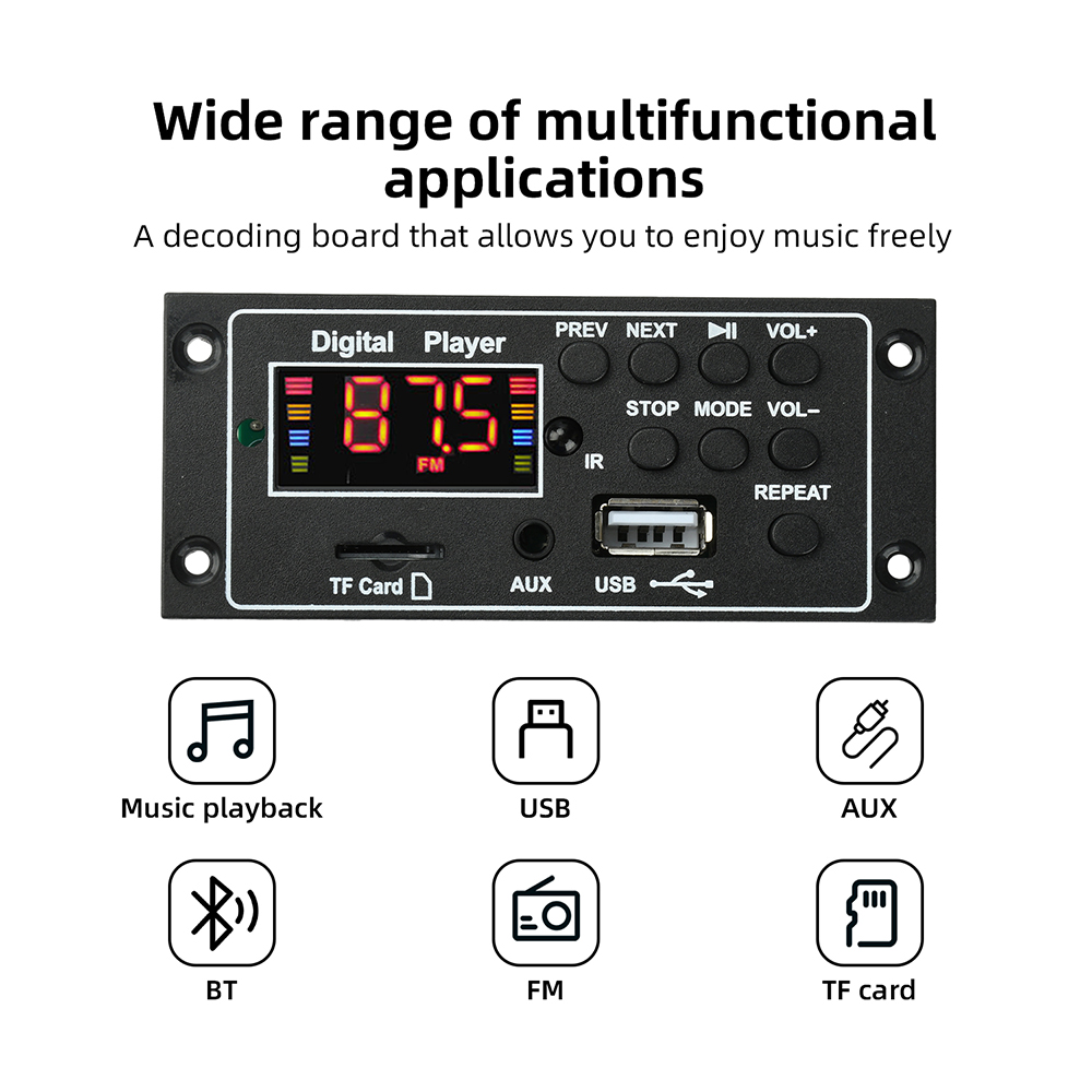 Bluetooth 5.0 MP3 Decoder Boar - Metronome Digital recensie en prijs