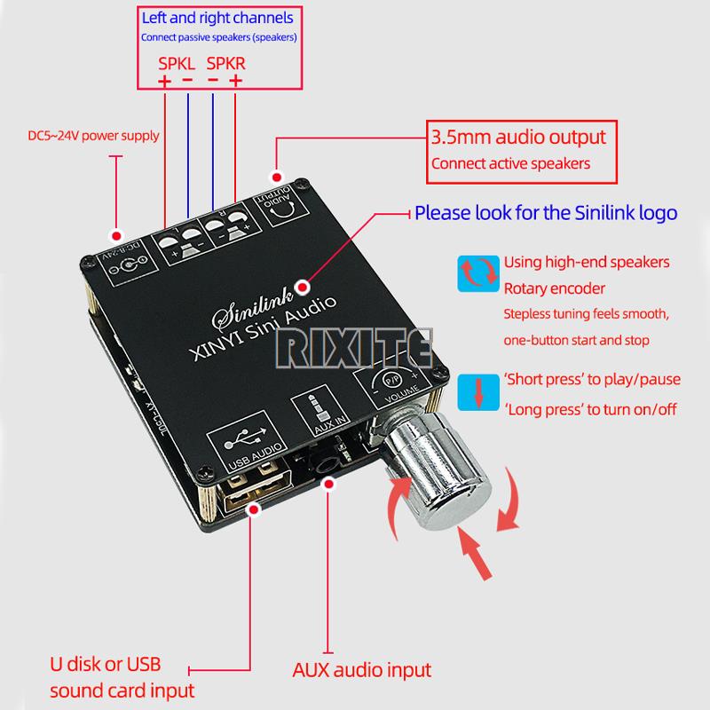 2*50W Bluetooth 5.0 Eindverste - Audio Music Player App recensie en prijs