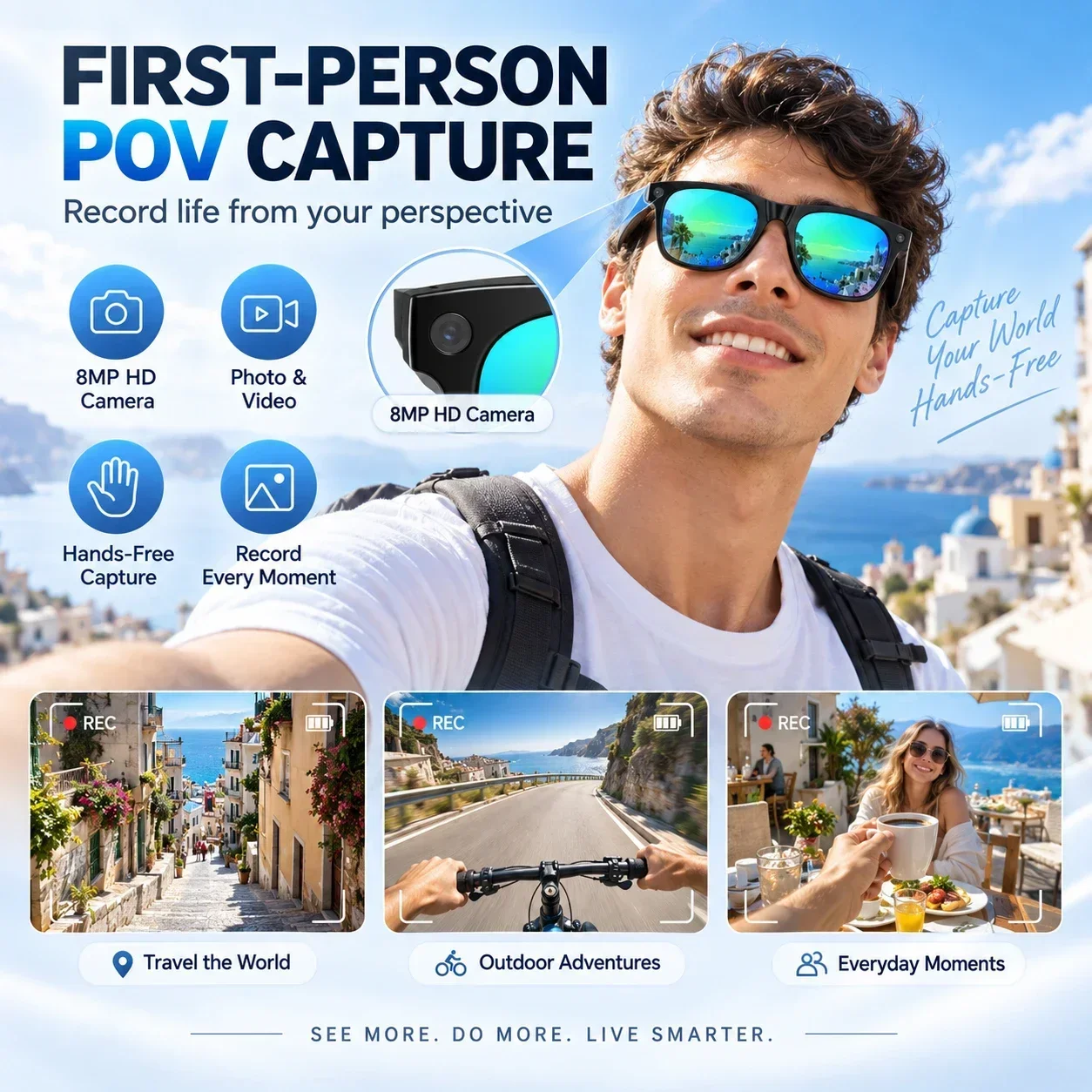 2026 AI Smart Bril MT5 Mini 8M - Audio Music Videos recensie en prijs