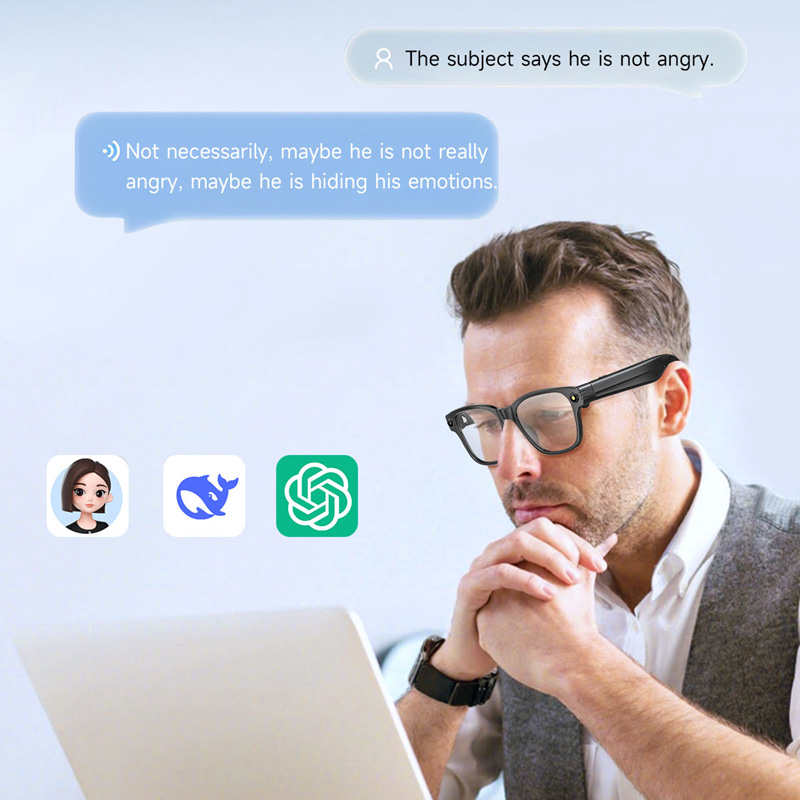 AI Smart Glasses 8 Megapixel C - Audio Music Videos recensie en prijs