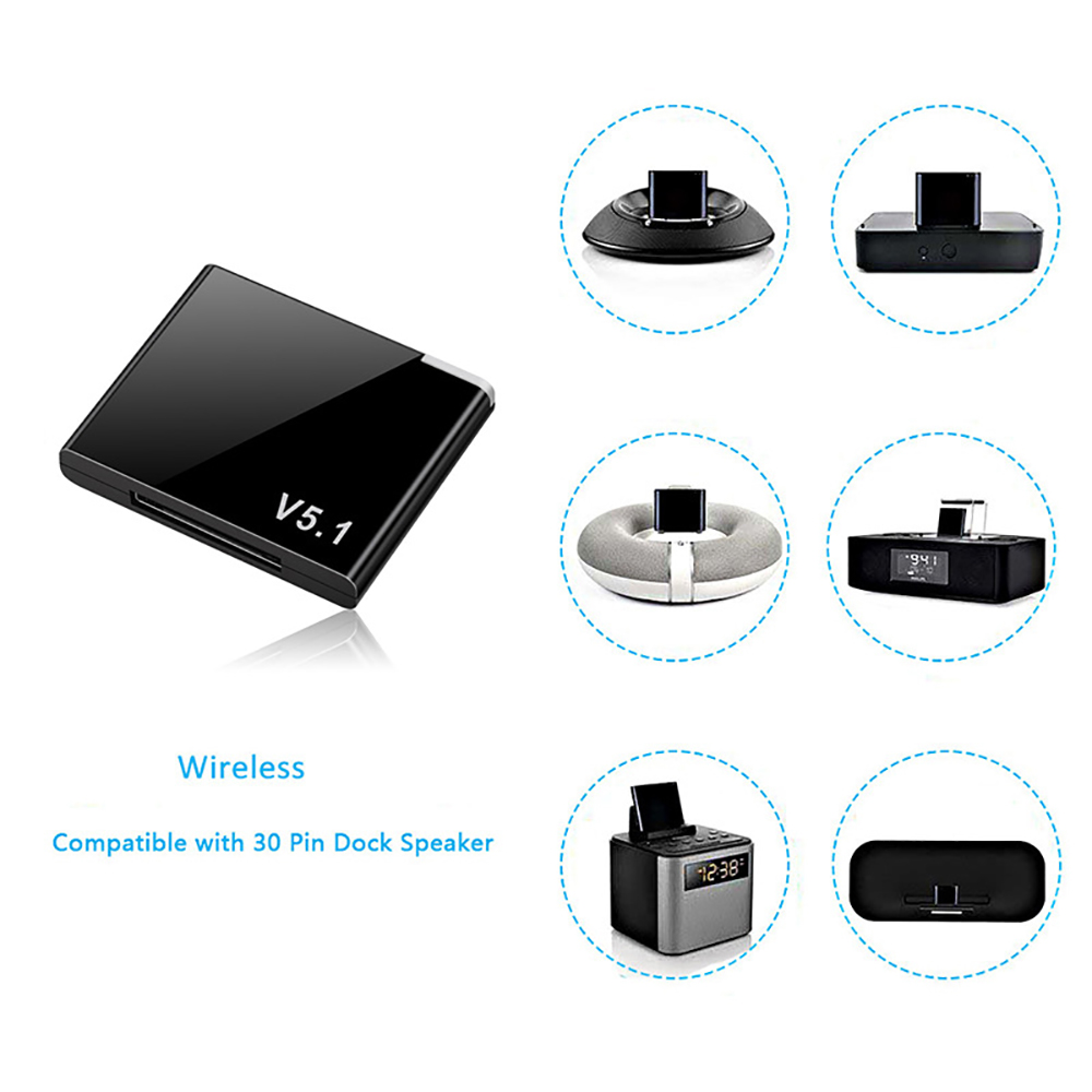Nieuwe I-WAVE 30 Pin Bluetooth - Audio Music Wave recensie en prijs