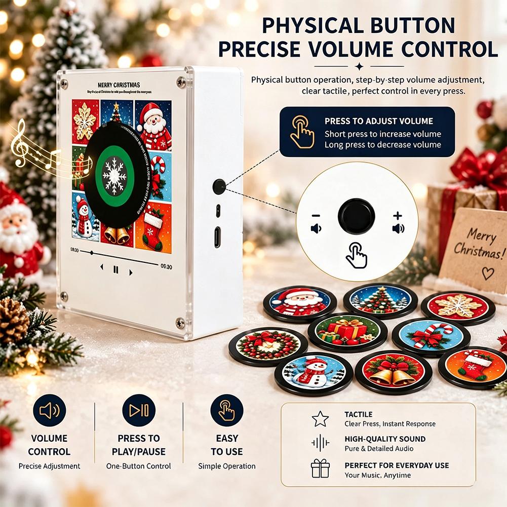 Kerst NFC-muziekspeler, een cr - Audio Music Hub recensie en prijs